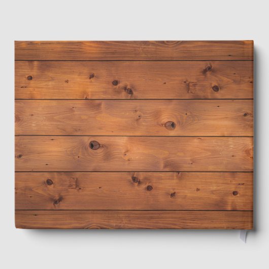 Rustikaler Starfish Beach strahlt tropische Hochze Gästebuch (Rückseite)