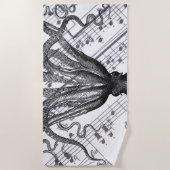 rustikaler Steampunk nautischer, moderner Vintager Strandtuch (Vorderseite)