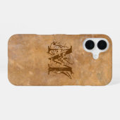 Rustikaler Steinzeitanfang iPhone 16 Hülle (Rückseite (Horizontal))