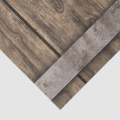 Rustikaler Stern (Fass) Seidenpapier (Detail)