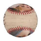Rustikaler Stiefvater 2 Foto Baseball (Rückseite)
