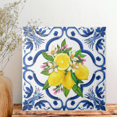 Rustikaler, stilvoller Mittelmeerlemon Fliese