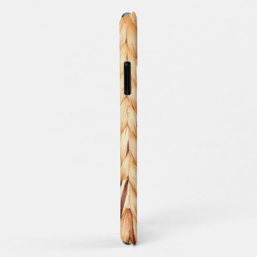 Rustikaler Strand Tropeninsel Weidengeflecht Case-Mate iPhone Hülle (Hinten/Rechts)