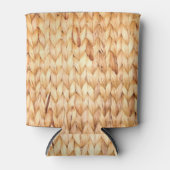 Rustikaler Strand Tropeninsel Weidengeflecht Dosenkühler (Vorderseite)