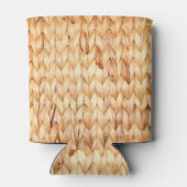 Rustikaler Strand Tropeninsel Weidengeflecht Dosenkühler (Rückseite)