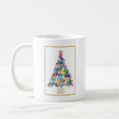 Rustikaler Texas Weihnachtsbaum Kaffeetasse (Links)