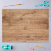 Rustikaler Ton aus hellem Holz Seidenpapier (Basteln)