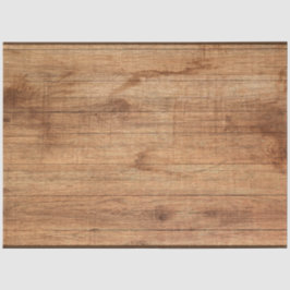 Rustikaler Ton aus hellem Holz Seidenpapier