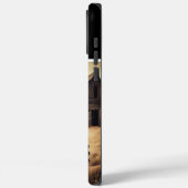 Rustikaler Traktor im Bergtal Case-Mate iPhone Hülle (Rückseite / Links)