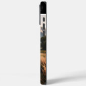 Rustikaler Traktor unter schneebedeckten Gipfeln Case-Mate iPhone Hülle (Rückseite / Links)