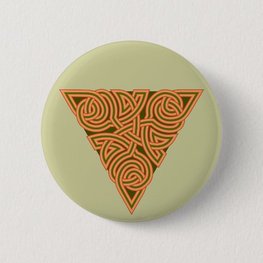 Rustikaler Triangle-Rundknopf Button (Vorderseite)