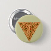 Rustikaler Triangle-Rundknopf Button (Vorne & Hinten)