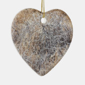 Rustikaler trockener Tumbleweed Keramik Ornament (Rechts)