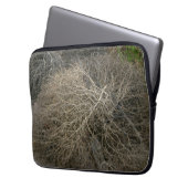 Rustikaler Tumblewebe Laptopschutzhülle (Vorderseite Links)