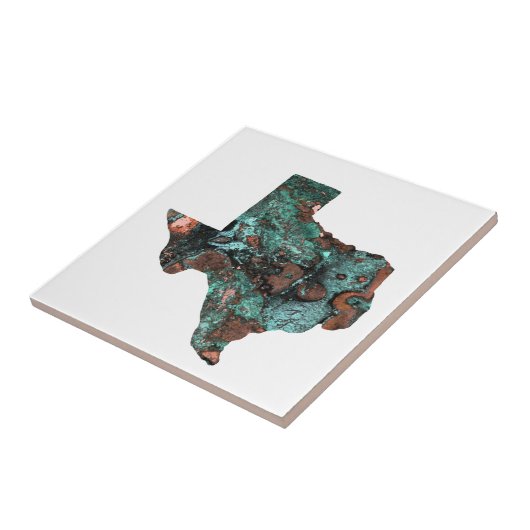 Rustikaler Türkis Texas Fliese (Seite)