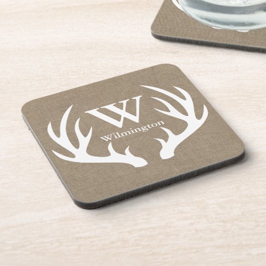 Rustikaler Untersetzer (Linke Seite)