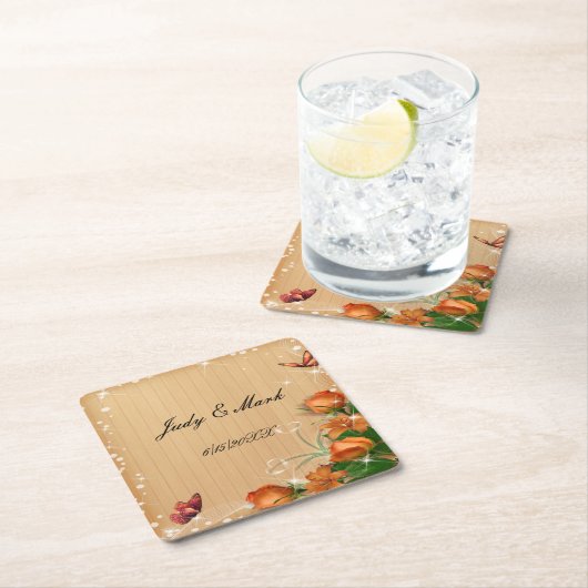 Rustikaler Untersetzer für Hochzeitspapiere mit Ho (Vor Ort)