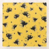 Rustikaler Untersetzer - Handgezeichnete, Bauernge (Vorderseite)