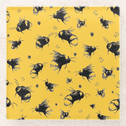 Rustikaler Untersetzer - Handgezeichnete, Bauernge (Vorderseite)