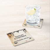 Rustikaler Untersetzer-Platz Matts, das gotischen Rechteckiger Pappuntersetzer (Vor Ort)