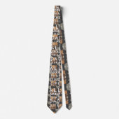Rustikaler Vater Retro Print Vathage Day Sprichwor Krawatte (Vorderseite)