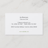 Rustikaler vegetarischer Bauernhof zum Catering Visitenkarte (Rückseite)