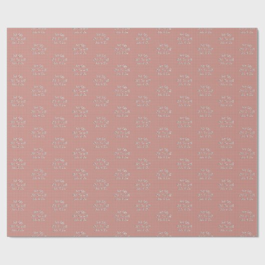 Rustikaler Vintag Friendsgiving Potluck Erntedank Geschenkpapier (Flach)