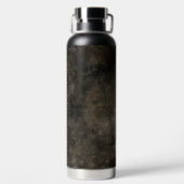 Rustikaler, vintage Outdoor-Bär-Berg Trinkflasche (Rückseite)