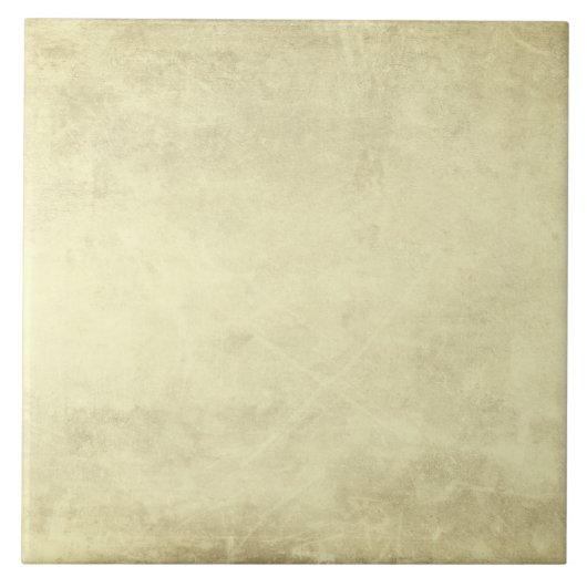 Rustikaler Vintage-Shabby-Chic-Gelb-Textur Fliese (Vorderseite)