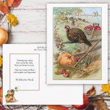 Rustikaler Vintager Erntedank Türkei & Pumpkin