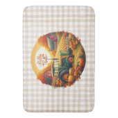 Rustikaler/Vintager Herbst im Betrieb Badematte (Vorderseite Vertikal)