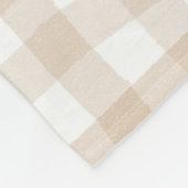 Rustikaler/Vintager Herbst im Betrieb Fleecedecke (Ecke)