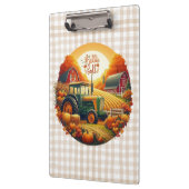 Rustikaler/Vintager Herbst im Betrieb Klemmbrett (Links)