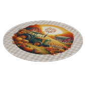 Rustikaler/Vintager Herbst im Betrieb Schneidebrett (Ecke)
