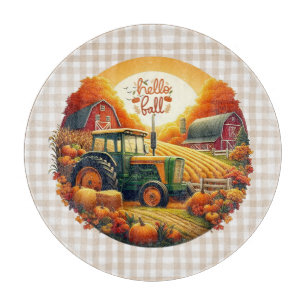 Rustikaler/Vintager Herbst im Betrieb Schneidebrett