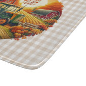 Rustikaler/Vintager Herbst im Betrieb Schneidebrett (Ecke)