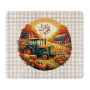 Rustikaler/Vintager Herbst im Betrieb Schneidebrett