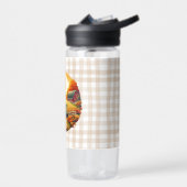 Rustikaler/Vintager Herbst im Betrieb Trinkflasche (Links)
