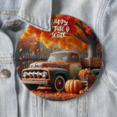 Rustikaler/Vintager Herbstwagen Button (Beispiel)