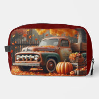 Rustikaler/Vintager Herbstwagen