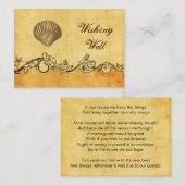 rustikaler, Vintager Strand, der eine gute Karte w (Vorne/Hinten)