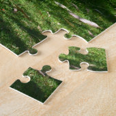 Rustikaler Vintager Traktor, Puzzle (Seite)