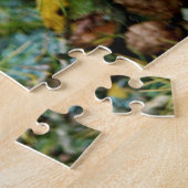 Rustikaler Vintager Waldbaum Puzzle (Seite)