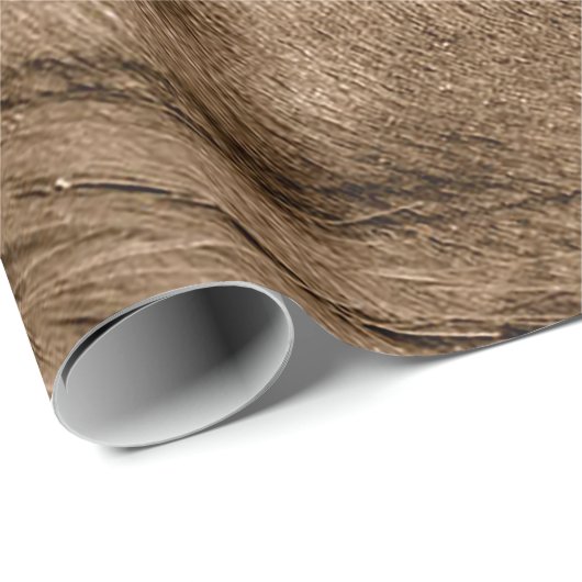 Rustikaler Vintager Western Geschenkpapier (Rolleneckpunkt)