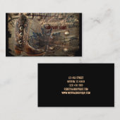 rustikaler Vintager Westernland-Modecowboy Visitenkarte (Vorne/Hinten)