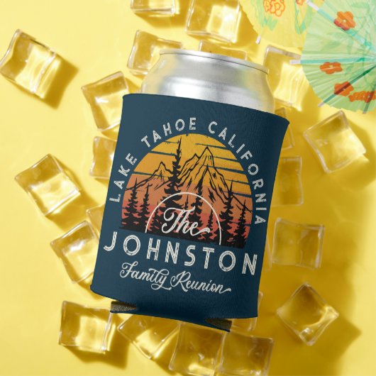 Rustikaler Vintager Wiedersehen Retro-Sonnenunterg Dosenkühler (In Situ Sommer)