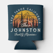 Rustikaler Vintager Wiedersehen Retro-Sonnenunterg Dosenkühler (Rückseite)