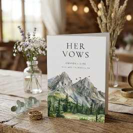 Rustikaler Wald Berg Wald Ihre Hochzeitsstimmen Karte