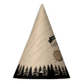 Rustikaler Wald Kariert Lumberjack Boys 1. Geburts Partyhütchen (Links)