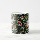Rustikaler Wald Pilze Pflanze Berries Kaffeetasse (Mittel)